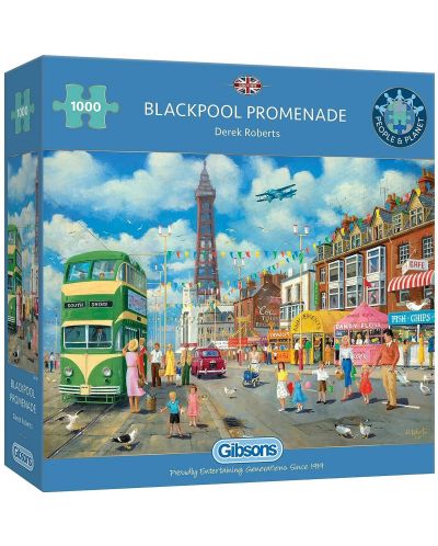 Slagalica Gibsons od 1000 dijelova - Blackpool Promenade - 1