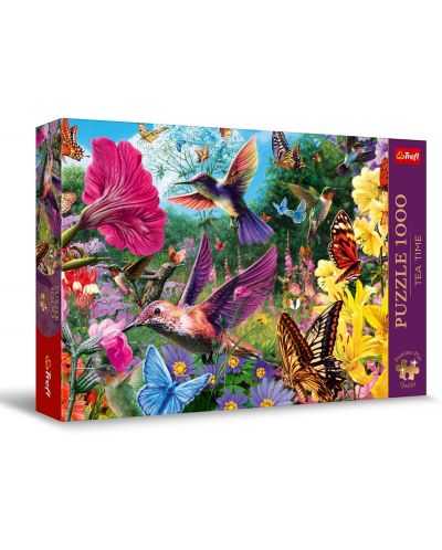 Slagalica Trefl od 1000 dijelova - Vrt kolibrića - 1