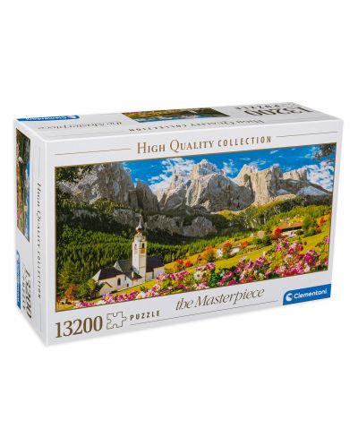 Panoramska slagalica Clementoni od 13 200 dijelova - Sela u Dolomitima, Italija - 1