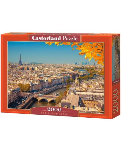 Slagalica Castorland od 2000 dijelova - Pariz iz ptičje perspektive - 1