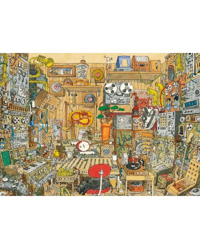 Puzzle Heye od 1000 dijelova - Glazbeni raj - 2