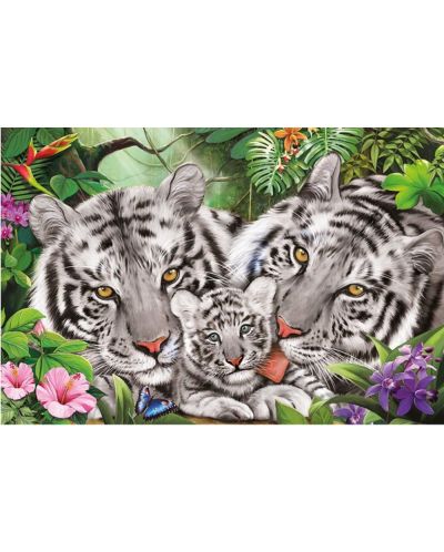 Slagalica Schmidt od 150 dijelova - Obitelj tigrova - 2