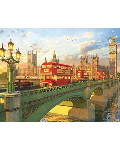 Puzzle Springbok od 500 dijelova - Westminsterski most - 2