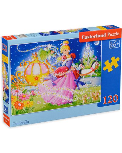 Puzzle Castorland od 120 dijelova - Pepeljuga - 1