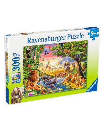 Slagalica Ravensburger od 300 XXL dijelova - Večer kraj rijeke - 1