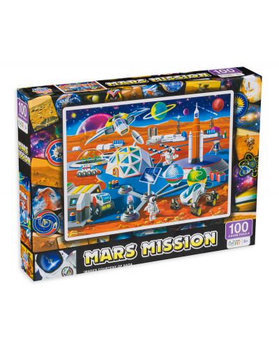 Slagalica Master Pieces od 100 dijelova - Misija na Mars - 1