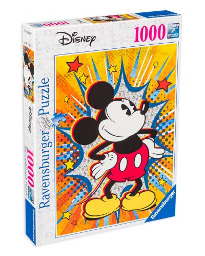 Slagalica Ravensburger od 1000 dijelova - Retro Mickey - 1