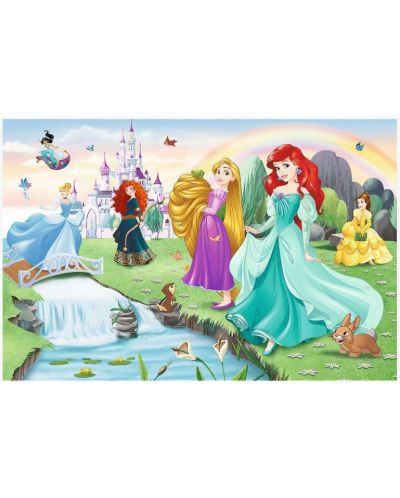 Puzzle Trefl od 60 dijelova - Upoznajte princeze - 2