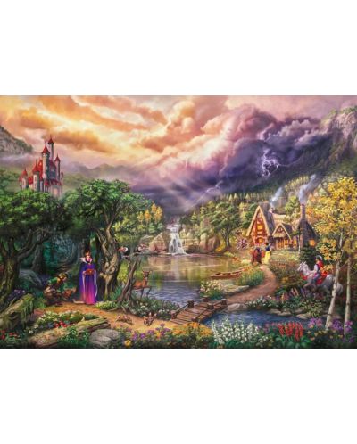 Slagalica Schmidt od 1000 dijelova - K-Disney, Snow White - 2