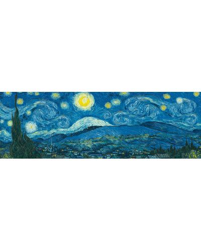 Panoramska slagalica Eurographics od 1000 dijelova - Zvjezdana noć, Vincent van Gogh - 2