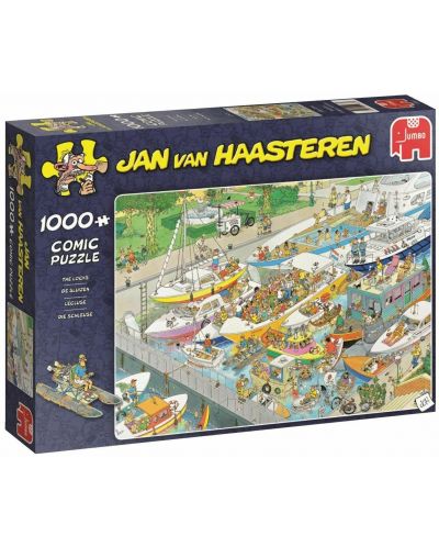 Puzzle Jumbo od 1000 dijelova - Čamci  - 1