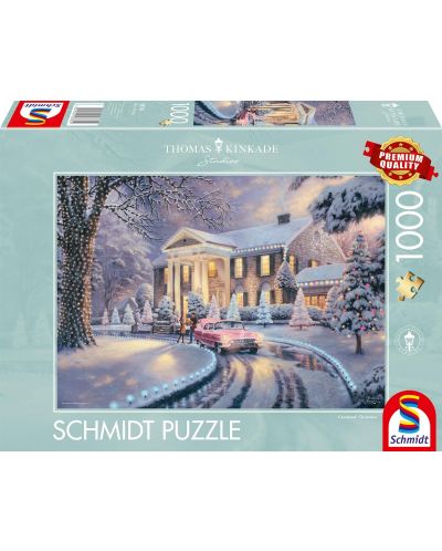 Slagalica Schmidt od 1000 dijelova - K-Graceland Christmas - 1