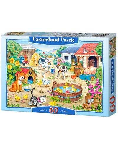 Puzzle Castorland od 60 dijelova - Farma  - 1