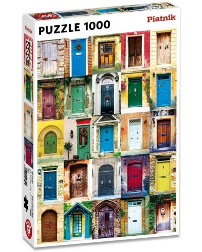 Puzzle Piatnik od 1000 dijelova - Vrata - 1