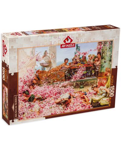 Slagalica Art Puzzle od 1500 dijelova - Heliogabalove ruže - 1