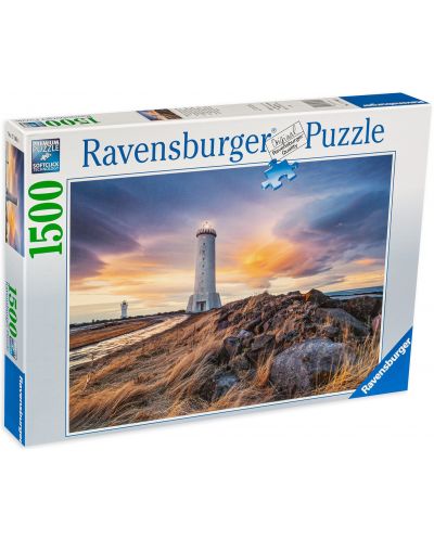 Slagalica Ravensburger od 1500 dijelova - Svjetionik u Akranesu - 1