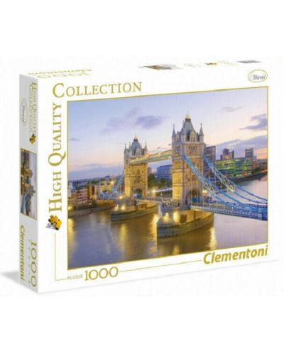 Slagalica Clementoni od 1000 dijelova - Tower Bridge - 1