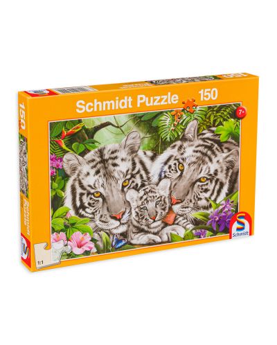 Slagalica Schmidt od 150 dijelova - Obitelj tigrova - 1