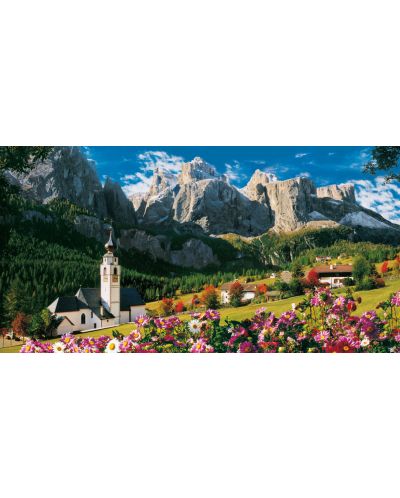 Panoramska slagalica Clementoni od 13 200 dijelova - Sela u Dolomitima, Italija - 2