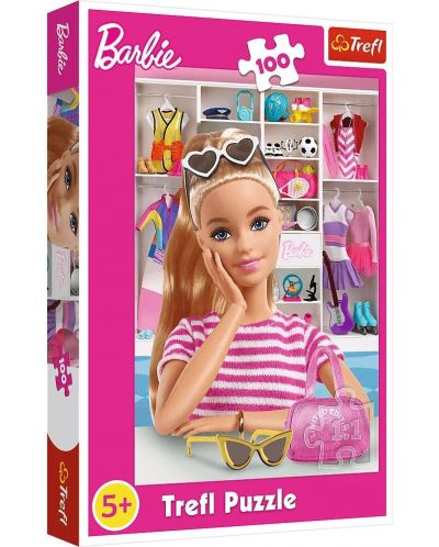 Slagalica Trefl od 100 dijelova - Barbie - 1