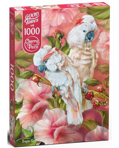 Slagalica Cherry Pazzi od 1000 dijelova - Slatke ptice - 1