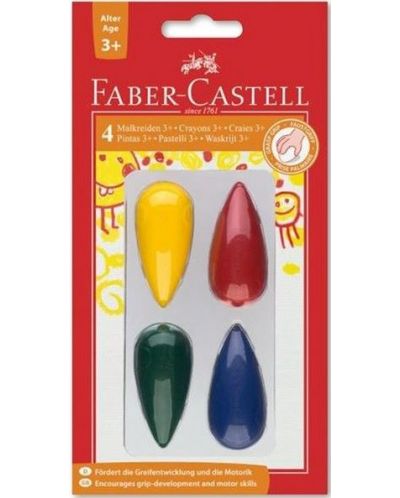 Pastele Faber-Castell - Pear, 4 boje - 1
