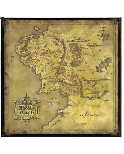 Slagalica Wrebbit od 1000 dijelova - Karta Srednje Zemlje - 2
