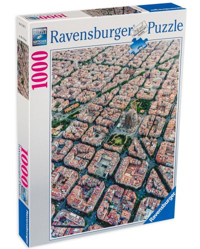 Slagalica Ravensburger od 1000 dijelova - Barcelona - 1