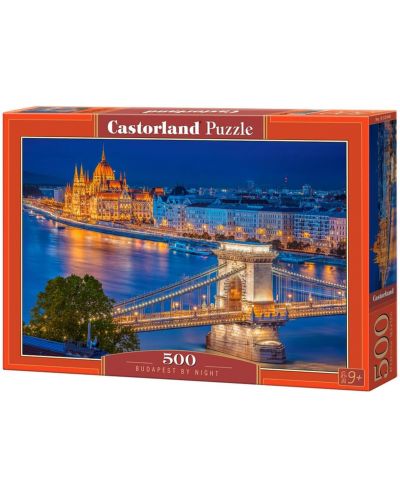 Slagalica Castorland od 500 dijelova - Budimpešta noću - 1