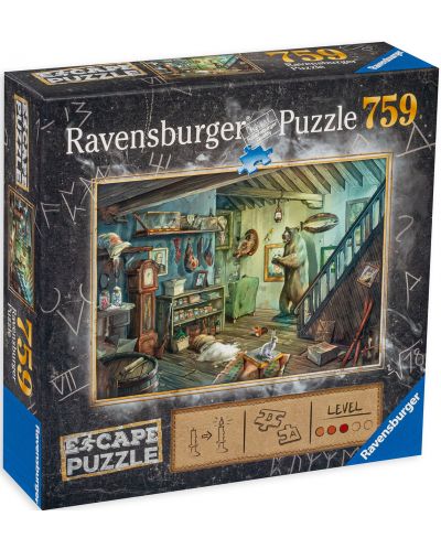Slagalica-zagonetka Ravensburger od 759 dijelova - Mračni podrum - 1