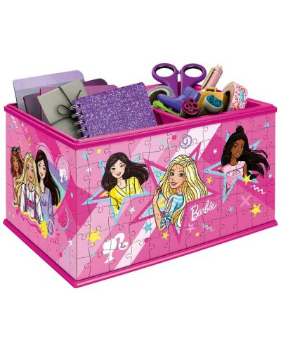 Slagalica Ravensburger od 216 dijelova - Organizator kutija, Barbie - 2