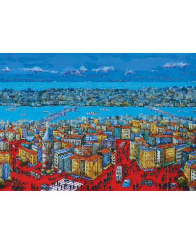 Slagalica Art Puzzle od 1000 dijelova - Fantastični Istanbul - 2