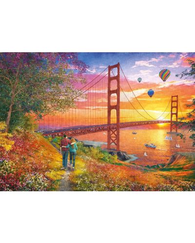 Slagalica Schmidt od 2000 dijelova - Golden Gate Bridge - 2