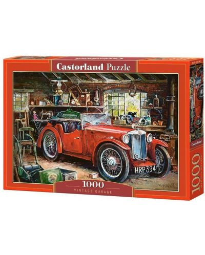 Puzzle Castorland od 1000 dijelova - Retro automobil  - 1