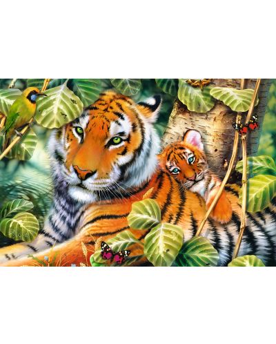 Slagalica Trefl od 1500 dijelova - Dva tigra, Howard Robinson - 2
