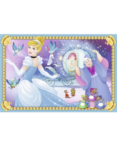 Slagalica s kockama Ravensburger od 6 dijelova - Disney princeze - 7