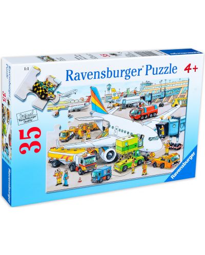 Slagalica Ravensburger od 35 dijelova - Prometna zračna luka - 1