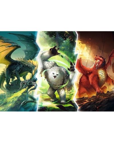 Slagalica Trefl od 1000 dijelova - Legendarna čudovišta iz Dungeons & Dragons - 2