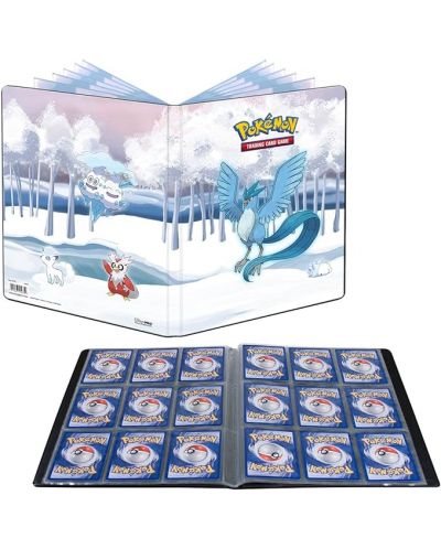 Mapa za pohranu karata Ultra Pro - 3-Ring Album, Pokemon TCG: Gallery Series - Frosted Forest - 2