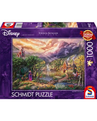 Slagalica Schmidt od 1000 dijelova - K-Disney, Snow White - 1