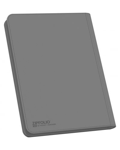 Mapa za kartice Ultimate Guard Zipfolio 18-Pocket XenoSkin - siva (360 kom.) - 2