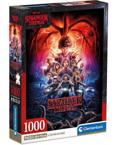 Slagalica Clementoni od 1000 dijelova - Stranger Things - 1