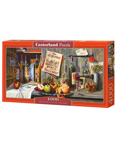 Puzzle Castorland od 4000 dijelova - Talijanska iskušenja - 1