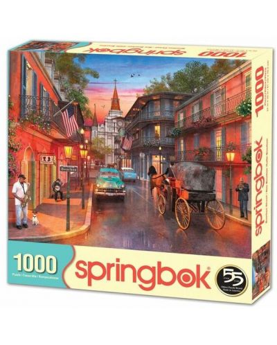 Puzzle Springbok od 1000 dijelova - Ulica Burbon  - 1