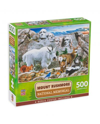 Slagalica Master Pieces od 500 dijelova - Mount Rushmore - 1