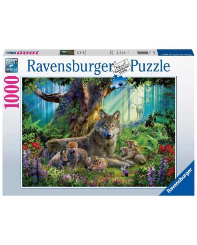 Slagalica Ravensburger od 1000 dijelova - Šumska idila - 1