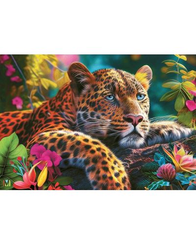 Slagalica Cherry Pazzi od 500 dijelova – Ležeći leopard - 2