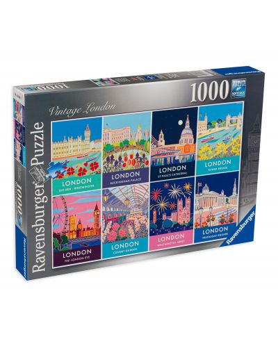 Slagalica Ravensburger od 1000 komada - Vintage London - 1