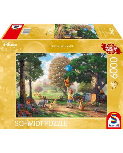 Slagalica Schmidt od 6000 dijelova - K-Disney,Winnie Pooh II - 1