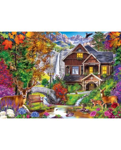 Puzzle Master Pieces od 1000 dijelova - Jesenja šuma - 2